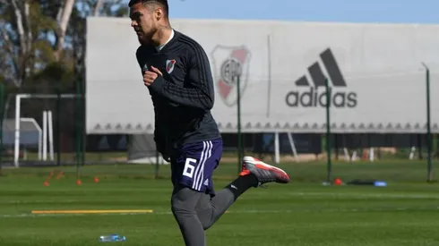 El chileno sigue con la puesta a punto de cara a su debut en River