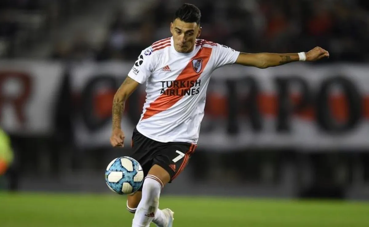 Suárez fue una de las figuras de la victoria ante Lanús.