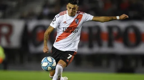 Suárez fue una de las figuras de la victoria ante Lanús.