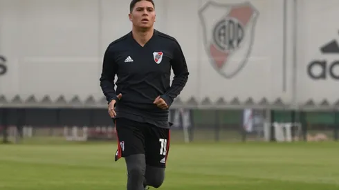 Quintero se entrena para tratar de regresar a las canchas cuanto antes.