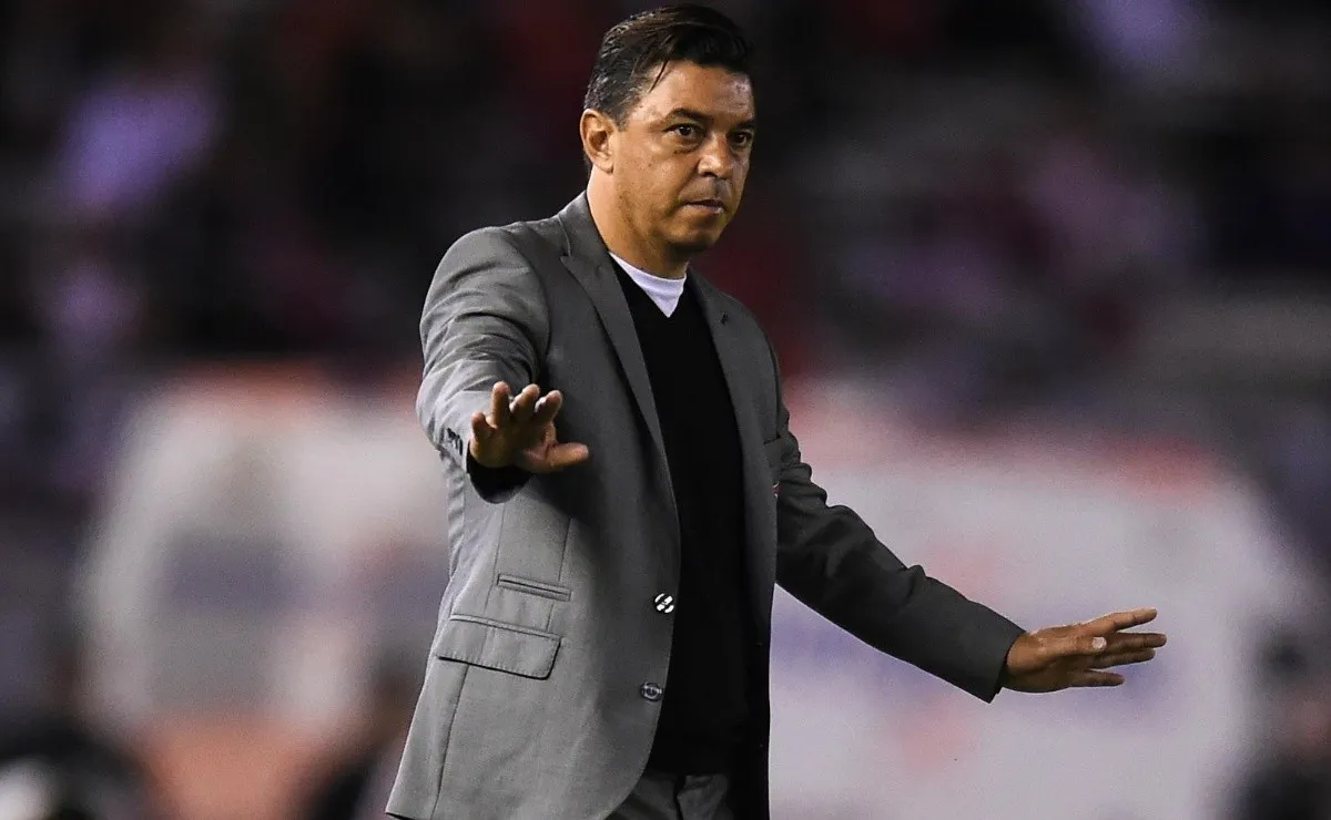 Con Gallardo como DT, River jugó 7 veces oficiales en Brasil: dos triunfos, dos empates y tres caídas. (FOTO: Getty)