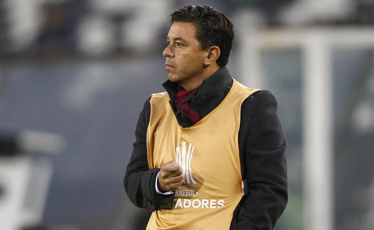 Gallardo tiene entre ceja y ceja el duelo ante Cruzeiro.