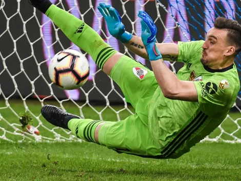 Las tapadas de Armani en los 90' y en los penales para eliminar a Cruzeiro