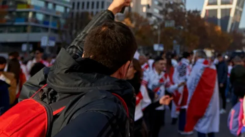 Los hinchas de River comienzan a multiplicarse en la capital de Minas Gerais.