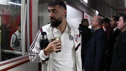 El plantel de River no pudo ducharse en el vestuario del Bicho.