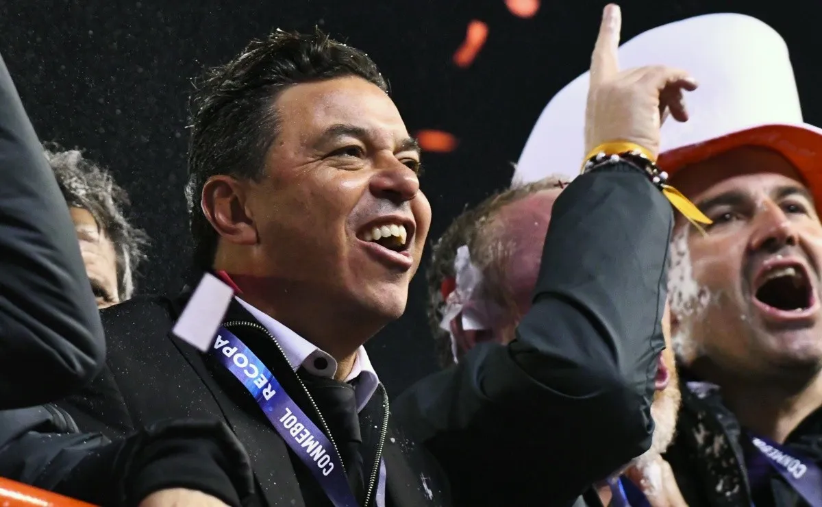 Gallardo tuvo a su cuarto hijo y el Mundo River lo celebra.