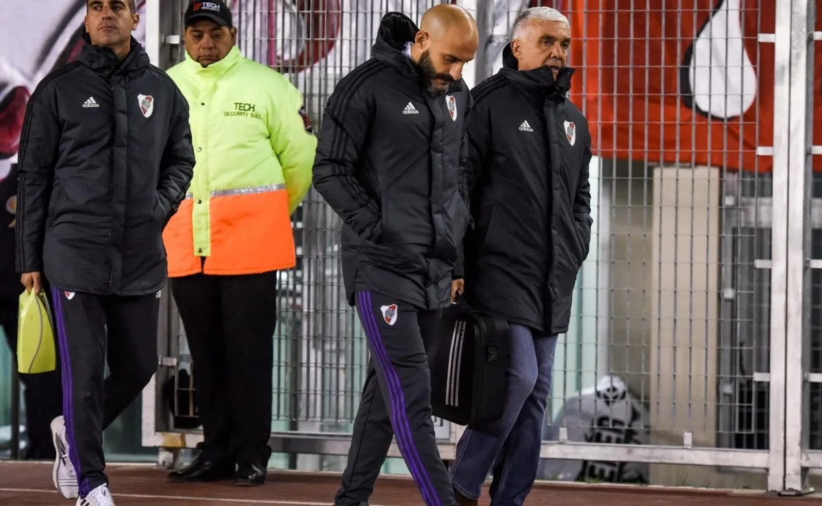 Será difícil ver a Javier en el partido entre River y el elenco de Belo Horizonte.