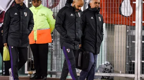 Será difícil ver a Javier en el partido entre River y el elenco de Belo Horizonte.