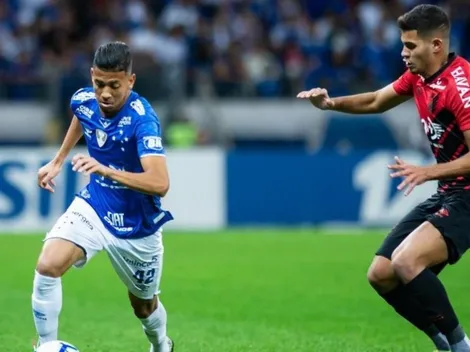 A pocos días del duelo con River, Cruzeiro cayó con Paranaense