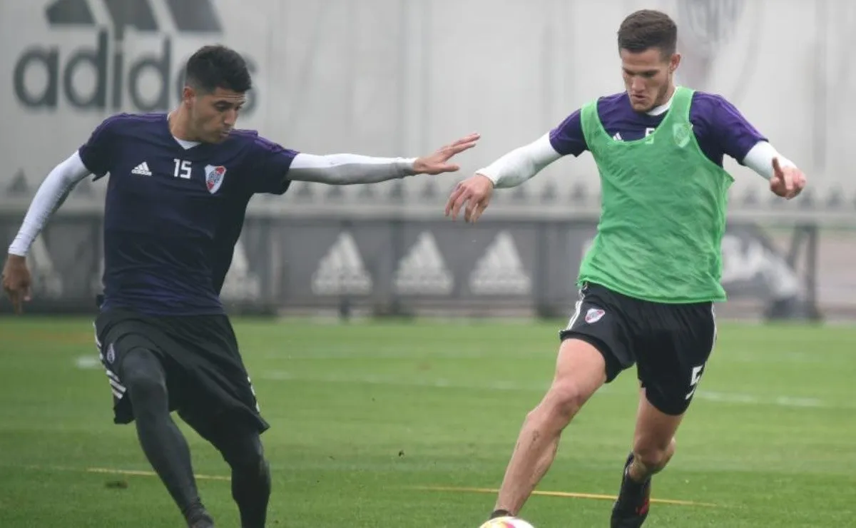 Palacios y Zuculini, dos de los concentados para el partido de mañana