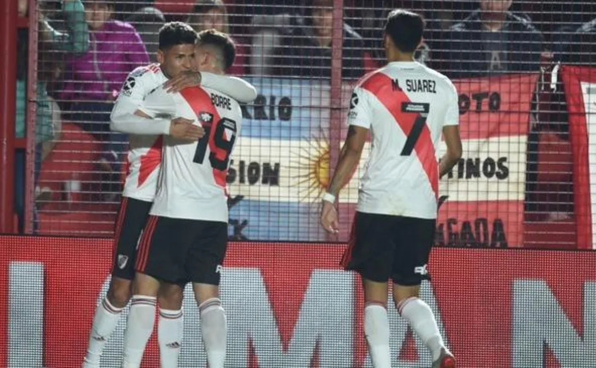 Carrascal gritó por primera vez, a nivel oficial, con la camiseta de River.