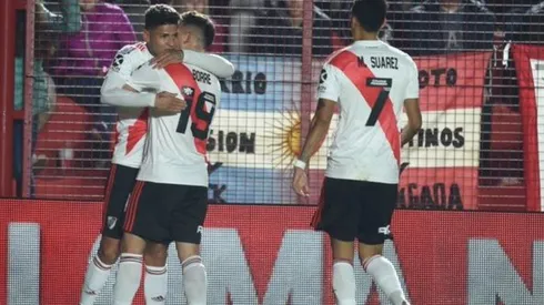Carrascal gritó por primera vez, a nivel oficial, con la camiseta de River.
