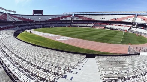Así luce el Estadio Monumental.