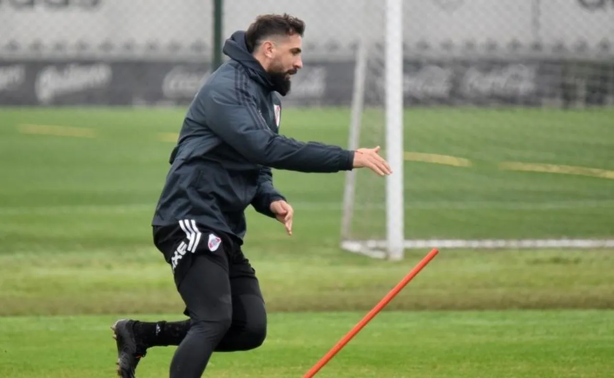 Pratto trabaja para tratar de llegar al primer duelo ante Cruzeiro.