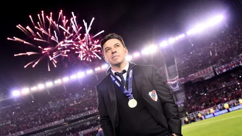 Gallardo dirigió dos veces a River contra Cruzeiro: un triunfo y una caída. (FOTO: Getty)