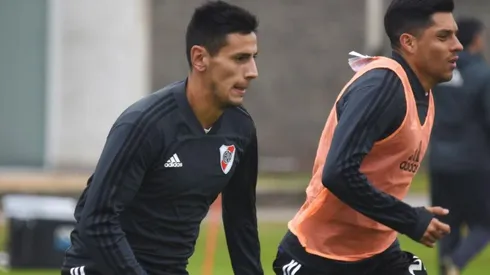 Fabrizio Angileri y Enzo Pérez estarán presentes el próximo martes por la noche en el Monumental