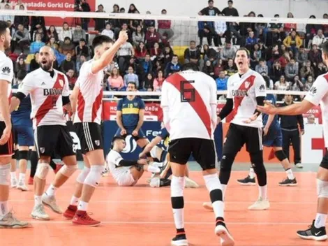 Ya es costumbre: River barrió a Boca en vóley y jugará otra final