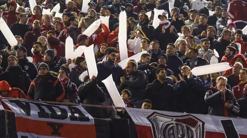 Los hinchas coparon el Monumental para el duelo ante Cruzeiro.