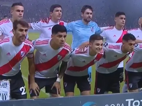 Se estrenó la nueva camiseta: así la lucieron los jugadores de River