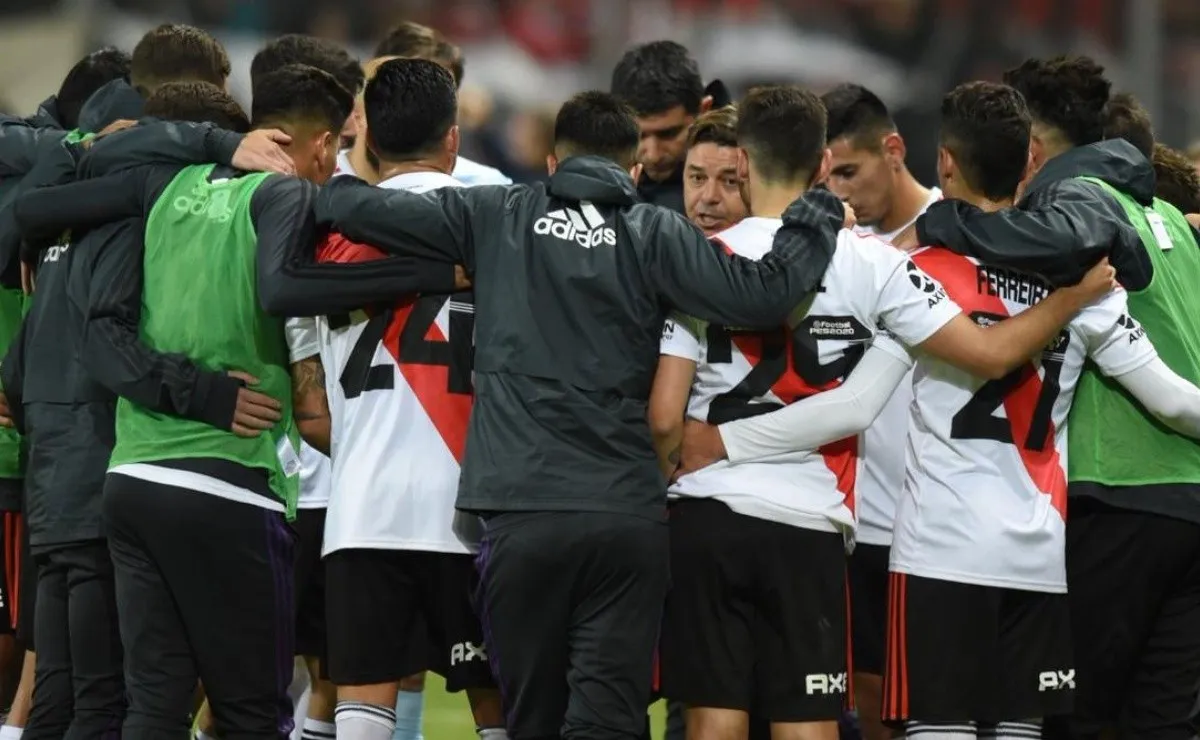 Gallardo y el plantel tienen el chip puesto en el duelo ante Cruzeiro.