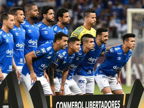La lista de buena fe de Cruzeiro, rival de River