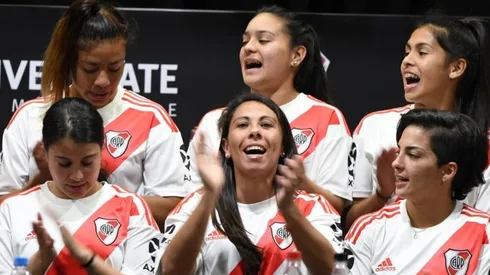 Mercedes Pereyra lleva 14 años en River y tiene un gran sentido de pertenencia. (FOTO: Diego Haliasz - Prensa River)