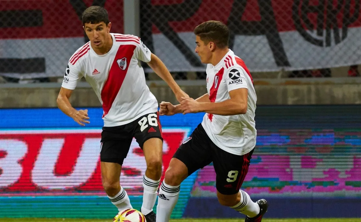 Exequiel Palacios había aparecido con un cabezazo oportuno.