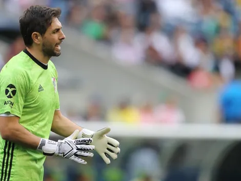 El penal que tapó Lux cuando River empataba 0-0 ante Gimnasia de Mendoza