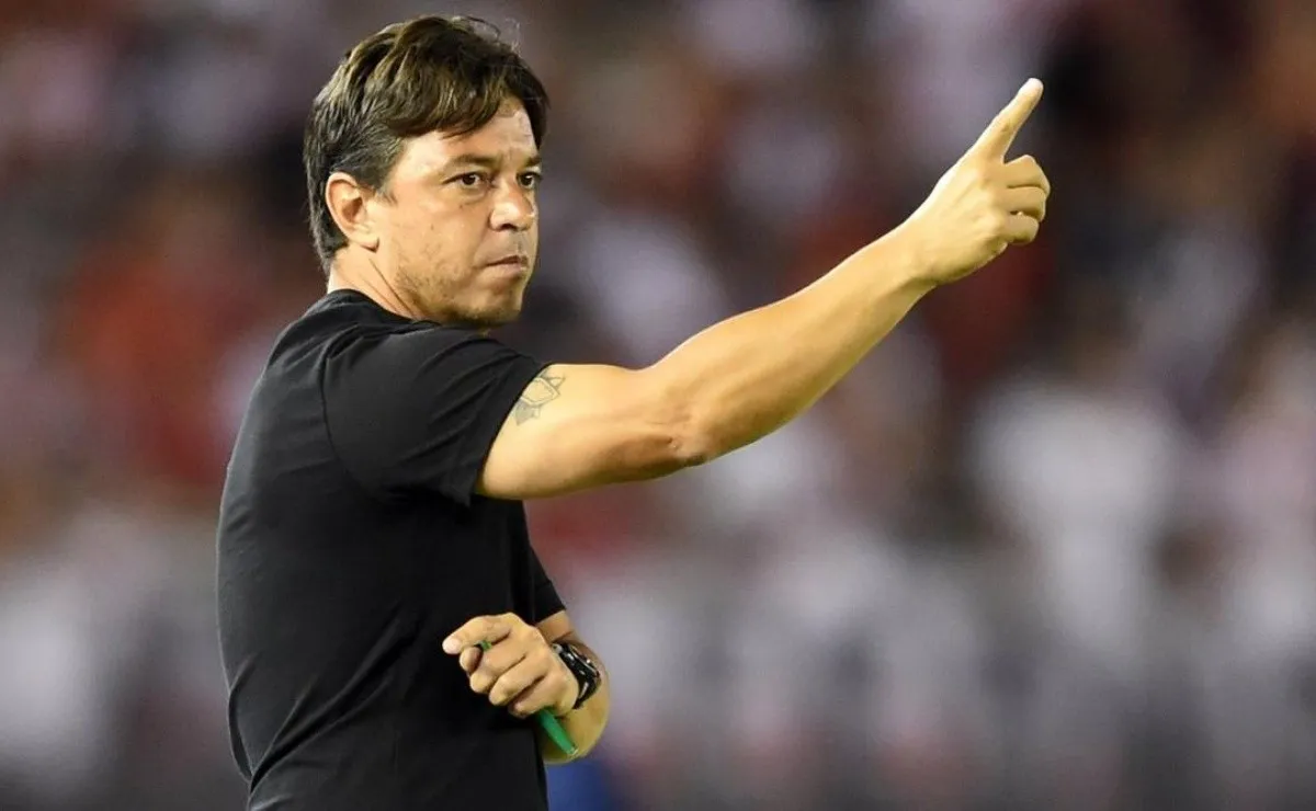 Gallardo se prepara para el primer duelo oficial de River en el segundo semestre.