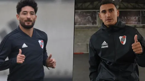 Casco y Suárez se sumaron a los entrenamientos de River.