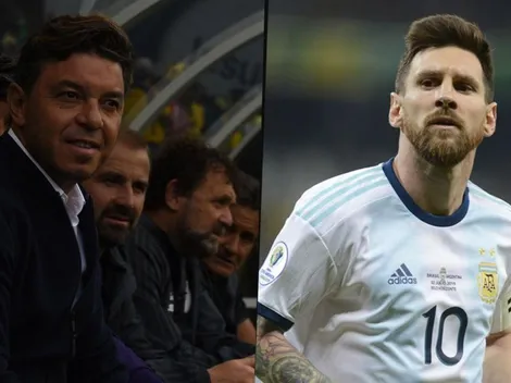 El consejo de Gallardo para Messi