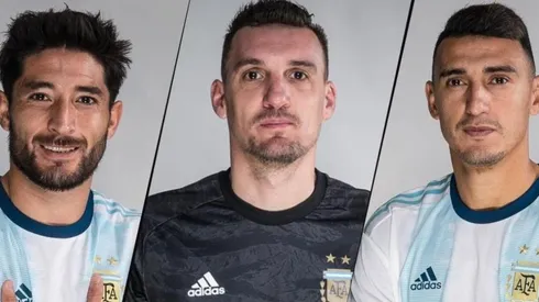 Casco, Armani y Suárez, los jugadores de River que disputaron la Copa América.
