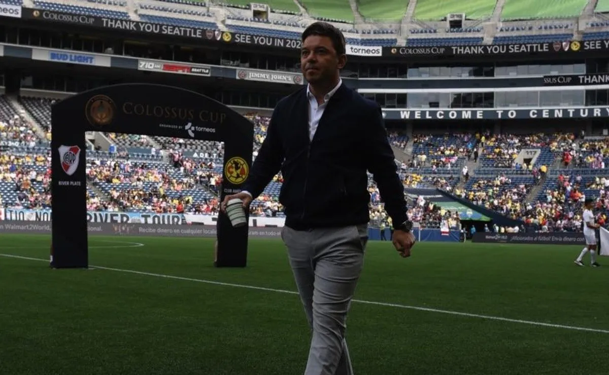 Gallardo se mostró muy respetuoso con los jugadores de Boca.