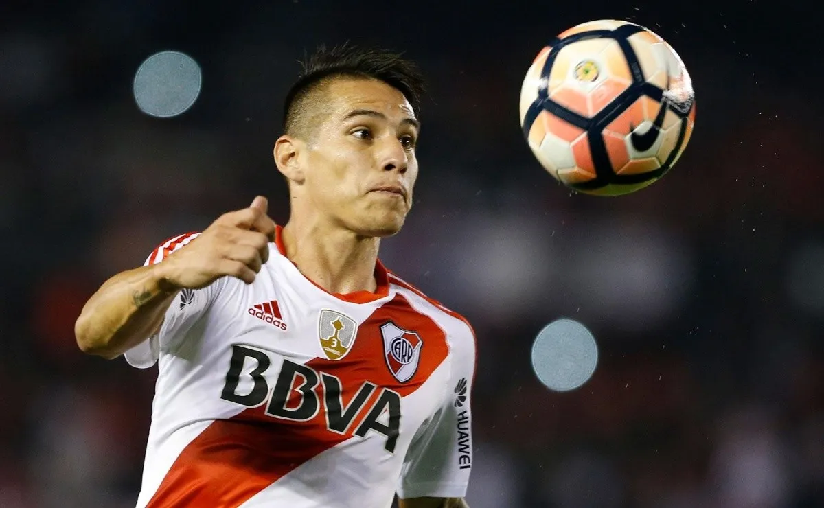 Carlos Auzqui llegó a River en enero de 2017.