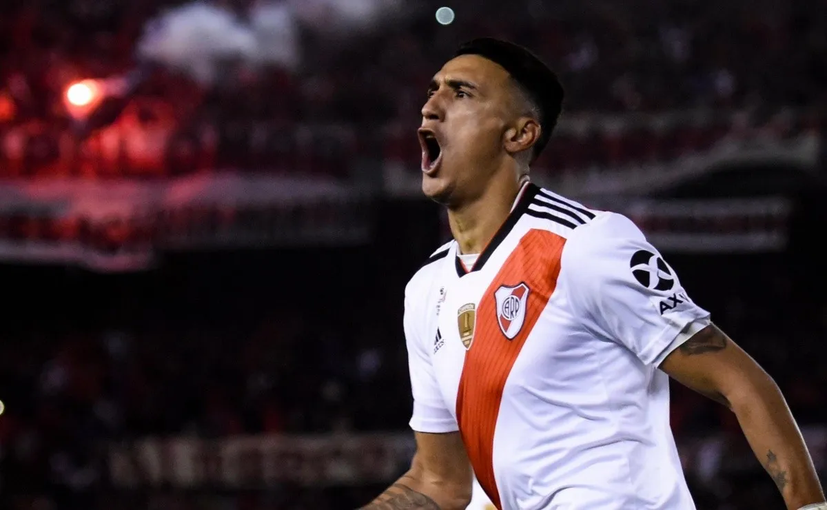 Matías Suárez lleva 8 goles en 19 partidos oficiales para River. (FOTO: Getty)