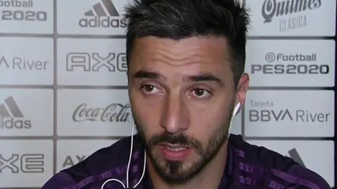 El delantero de River dio su opinión luego de observar el arbitraje de Roddy Zambrano.