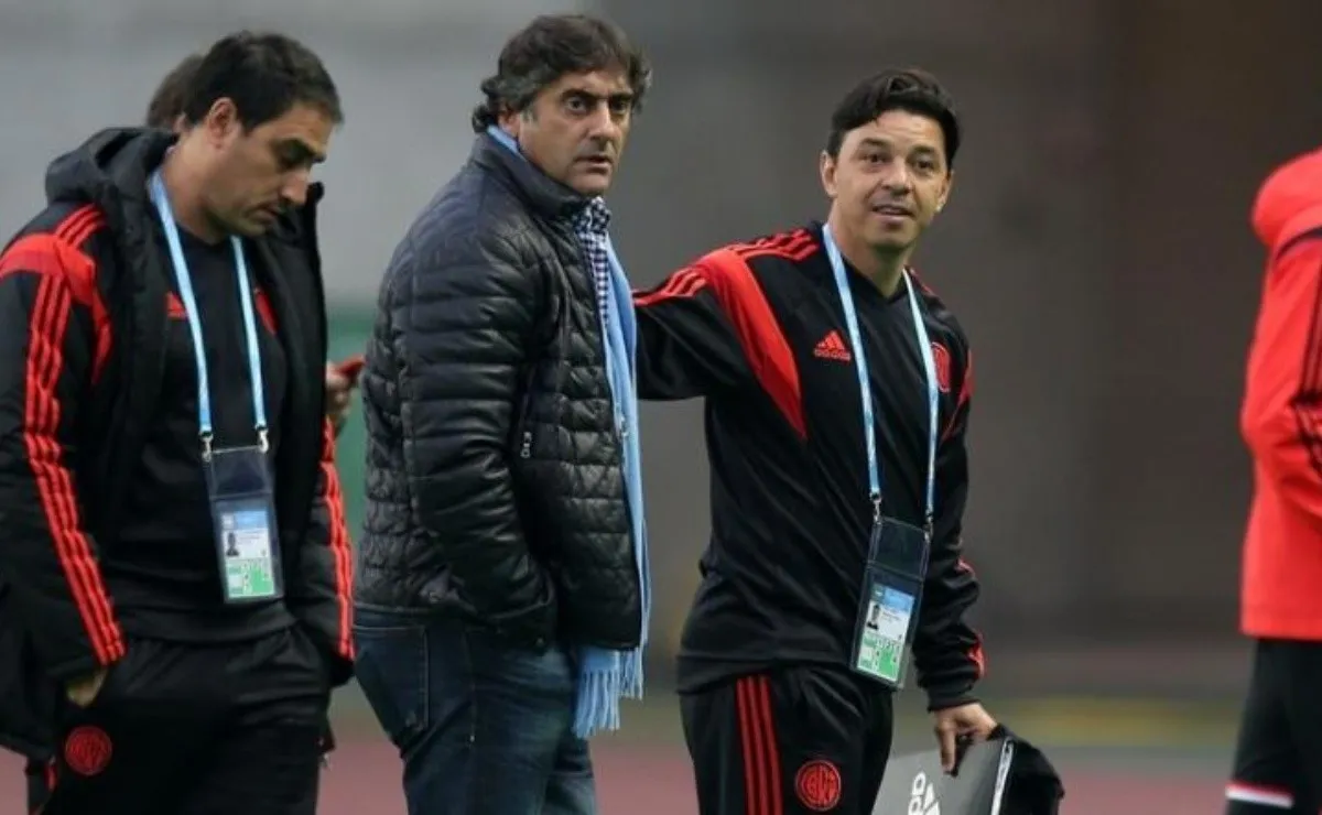 Francescoli y Gallardo, una dupla que se entiende en River.