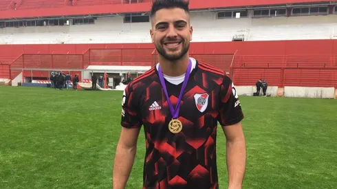 Franco Petroli, arquero de la Cuarta División de River.