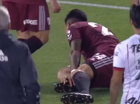 Enzo Pérez sufrió un esguince