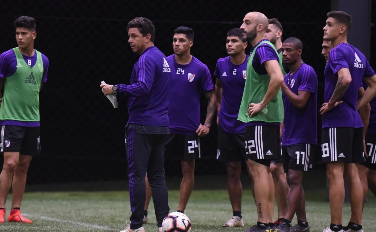 El plantel de River ya tiene el foco puesto en los próximos compromisos.