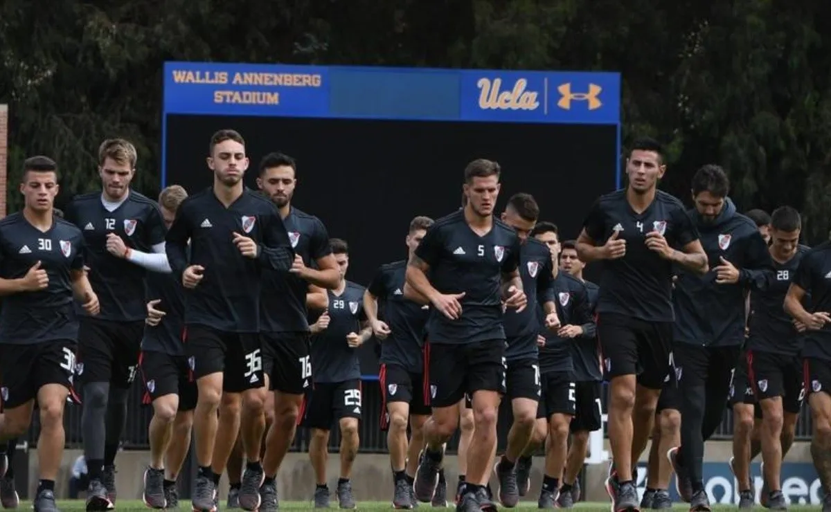 River realizará la pretemporada en Los Ángeles hasta el 7 de julio.