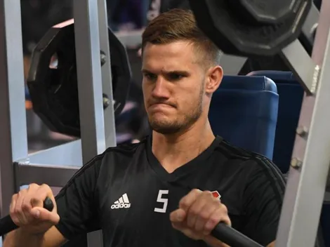 La jornada de River arrancó a puro gimnasio