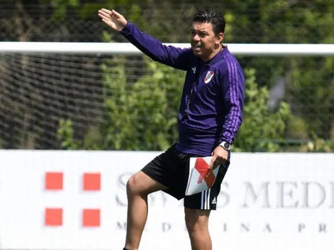 Las indicaciones de Gallardo durante la pretemporada