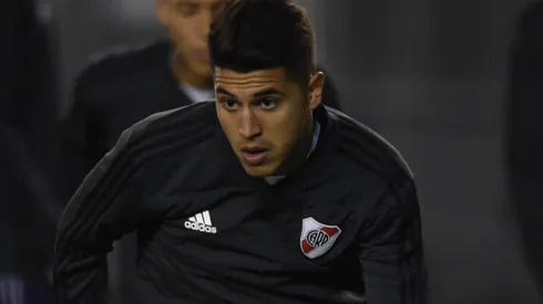 Palacios volvió a entrenarse a la par de sus compañeros.