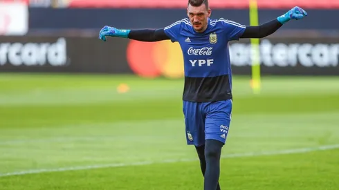 Lionel Scaloni ensayó con el probable equipo que saldría desde el arranque.