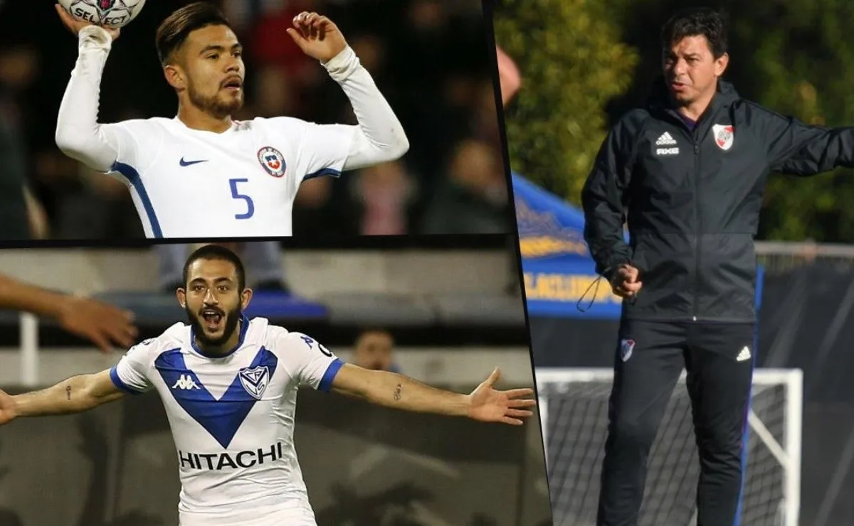 Paulo Díaz y Matías Vargas, algunos de los jugadores que suenan en River.