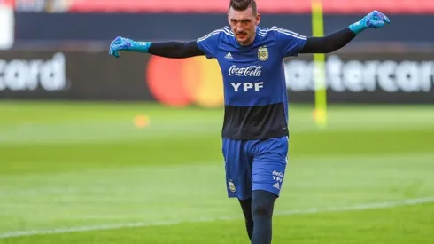 Franco Armani será nuevamente titular este domingo por la tarde frente a Qatar.