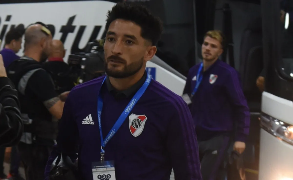 Milton Casco lleva 107 partidos oficiales en River, con dos goles y una expulsión. (FOTO: Getty)