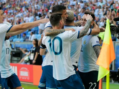 Argentina no brilló, pero ganó y clasificó a cuartos de final