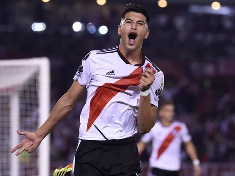 Palacios, sobre su futuro: "Estoy feliz en River"